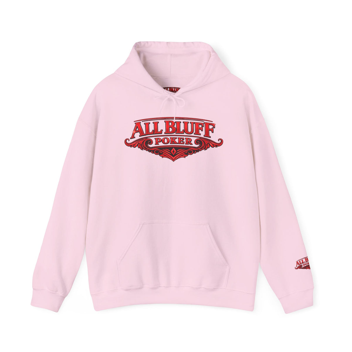 Copy of Copy of All Bluff Poker Hoodie — Gold Logo Poker Sweatshirt for Players & Fans