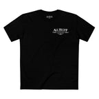 Professional Bluffer T-Shirt in Black – Front Flat Lay | All Bluff Poker
