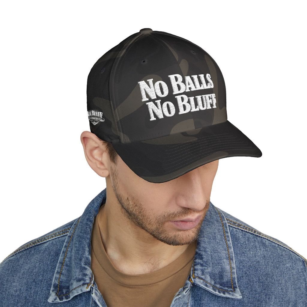 No Balls No Bluff | All Bluff Poker | Hats | NBNB-HAT-4 — Fitted Cap