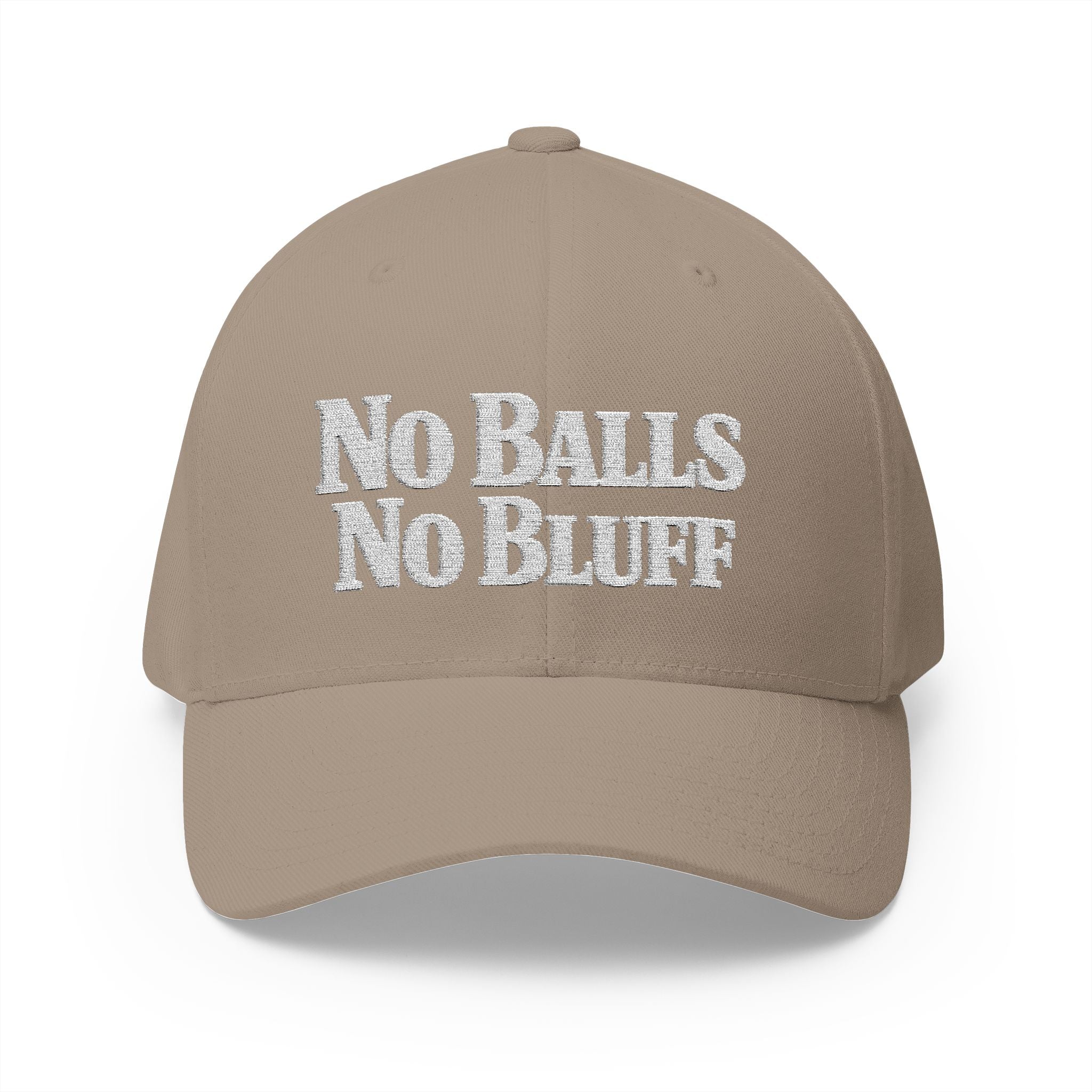 No Balls No Bluff | All Bluff Poker | Hats | NBNB-HAT-4 — Fitted Cap