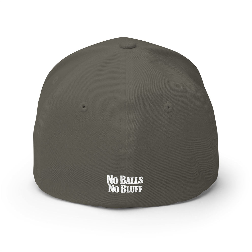 No Balls No Bluff | All Bluff Poker | Hats | NBNB-HAT-4 — Fitted Cap