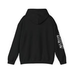 7-2 Style Pullover Hoodie in Black – Back Flat Lay | All Bluff Poker