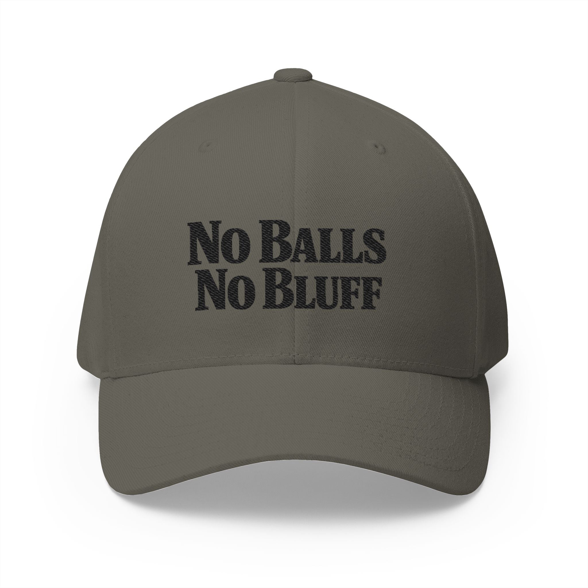 No Balls No Bluff | All Bluff Poker | Hats | NBNB-HAT-3 — Fitted Cap